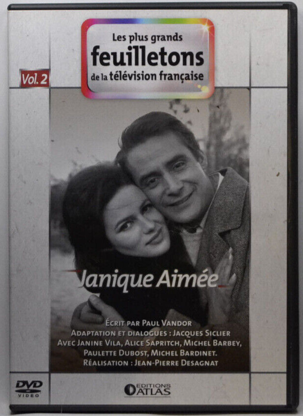 dvd Janique Aimée - vol 2 - Janine Vila - feuilleton - série TV
