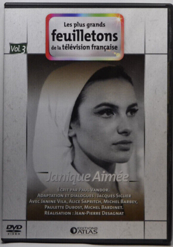 dvd Janique Aimée - vol 3 - Janine Vila - feuilleton - série TV