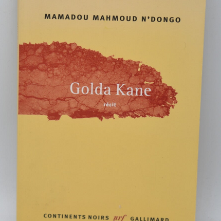 Golda Kane - Mamadou Mahmoud N'Dongo - livre