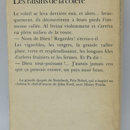 The Grapes of Wrath - John Steinbeck - 1981 - book