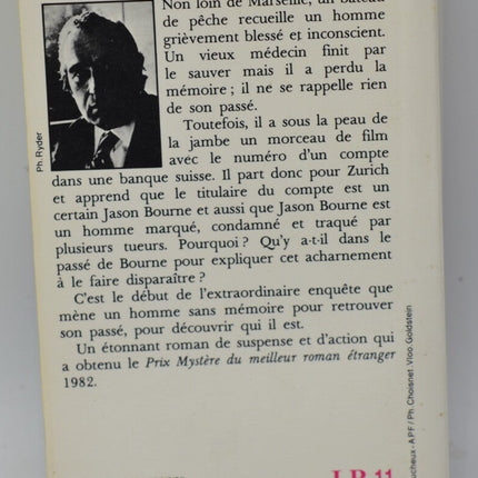 Die Bourne Identität - Robert Ludlum - 1992 - Buch