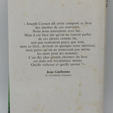 Le Pain au lièvre - Joseph Cressot - livre