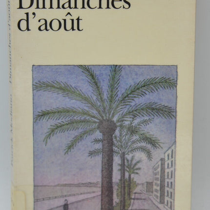 Sundays in August - Patrick Modiano - 1998 - book
