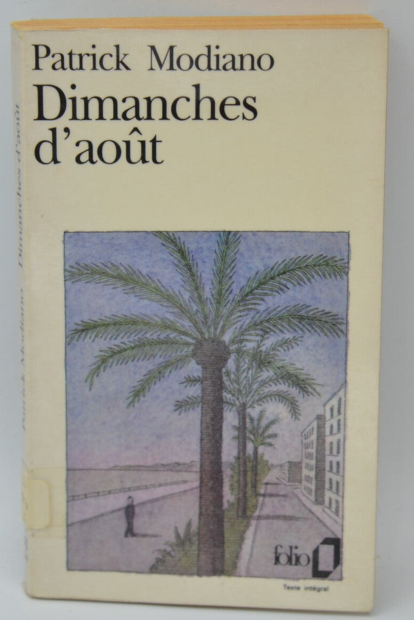 Dimanches d'août - Patrick Modiano - livre