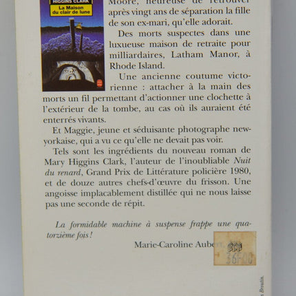 The Moonlight House - Mary Higgins Clark - 1998 - Buch