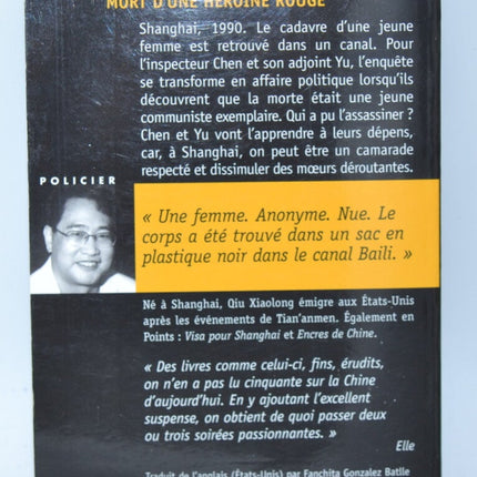 Mort d'une héroïne rouge - Qiu Xiaolong - livre