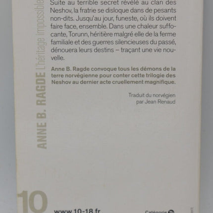 Das unmögliche Erbe - Anne B. Ragde - 2012 - Buch