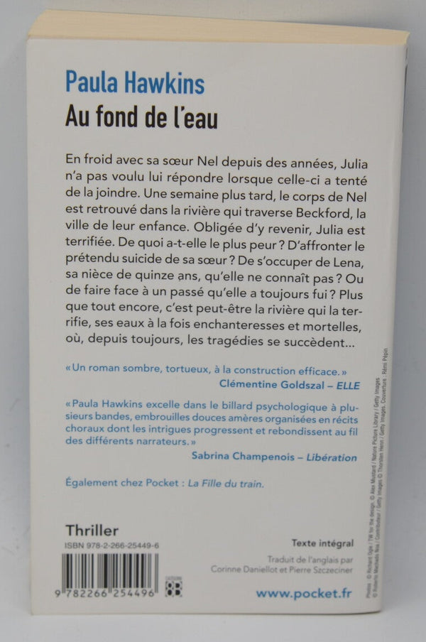 Underwater - Paula Hawkins - 2018 - Book