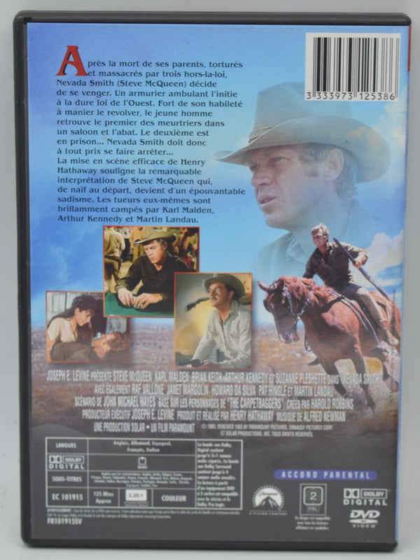 Nevada Smith - Steve McQueen - Western DVD