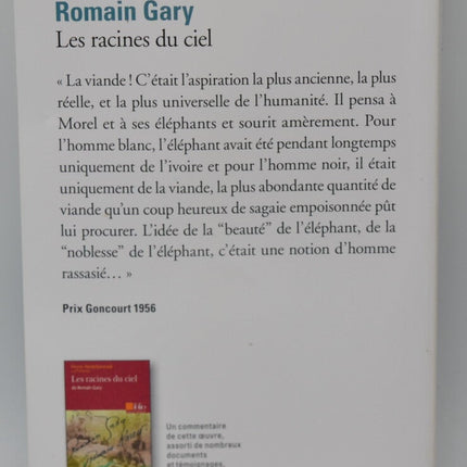 Les racines du ciel - Romain Gary - livre