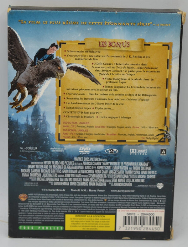 Harry Potter und der Gefangene von Askaban Collector's Edition 2 DVDs - Daniel Radcliffe - DVD