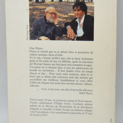 Abbé Pierre, God's Insurgent - Pierre Lunel - 1989 - book