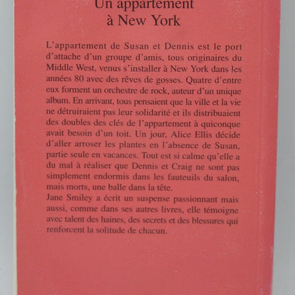 Un appartement à New York - Jane Smiley - livre