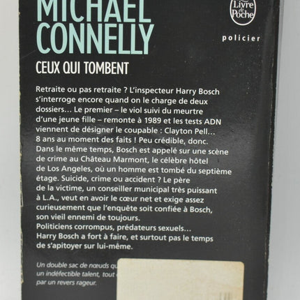 Ceux qui tombent - Michael Connelly - livre