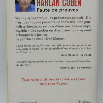 Lack of Evidence - Harlan Coben - 2012 - book