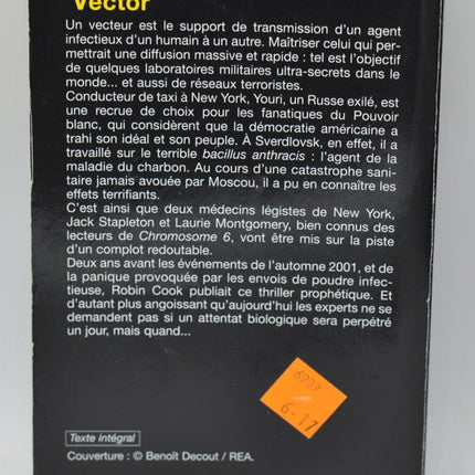 Vektor - Robin Cook - 2003 - Buch