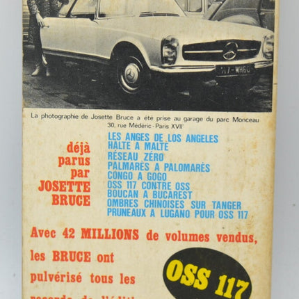 Tornado Pour Oss 117 - Josette Bruce - 1967 - book