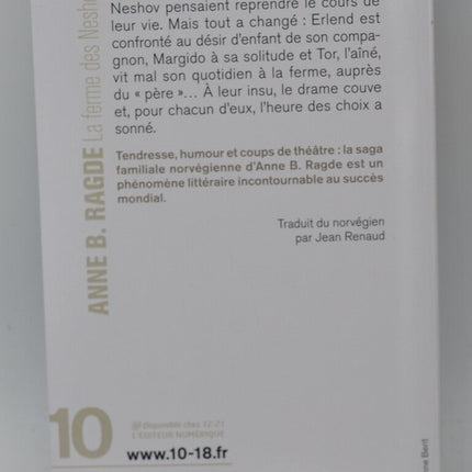 La ferme des Neshov - Anne B. Ragde - livre
