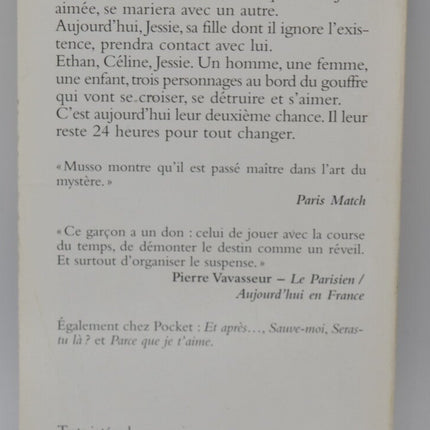 Je reviens te chercher – Guillaume Musso – Roman contemporain à suspense entre destin, amour et seconde chance - livre