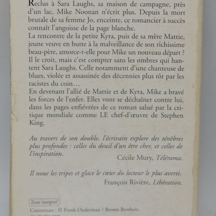 Sac d'os - Stephen King - livre