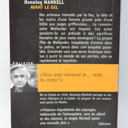 Vor dem Frost - Henning Mankell - 2006 - Buch