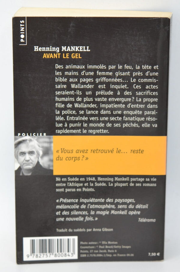 Before the Frost - Henning Mankell - 2006 - book