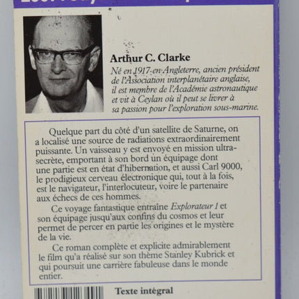 2001 l'odyssée de l'espace - Arthur C. CLARKE - livre