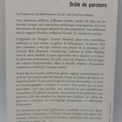 Funny Journey - La Fouine - 2013 - book