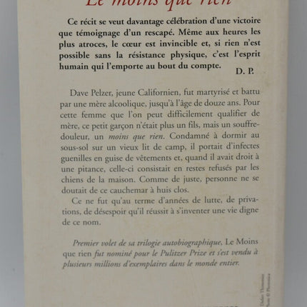 Less than Nothing - Dave Pelzer - 2001 - Buch