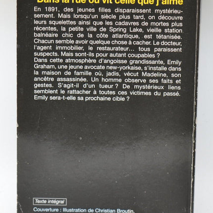 Dans la rue où vit celle que j'aime - Mary Higgins Clark - livre
