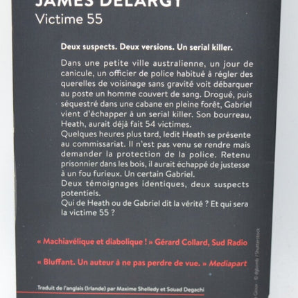 Victim 55 Two suspects Two versions One serial killer - James Delargy - 2021 - book