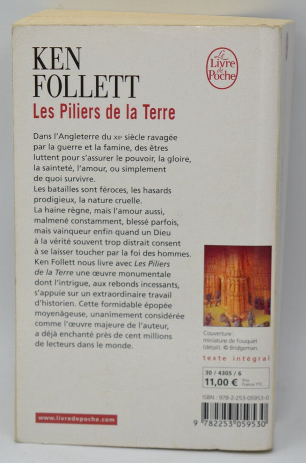 Les Piliers de la Terre - Ken Follett - 2011 - livre