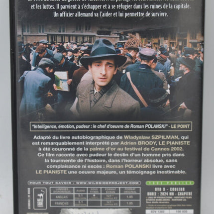 Der Pianist – Adrien Brody – Polanski – Historische DVD – Drama