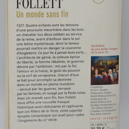 World Without End - Ken Follett - 2013 - Buch
