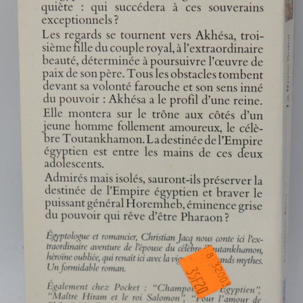La Reine Soleil - Christian Jacq - livre