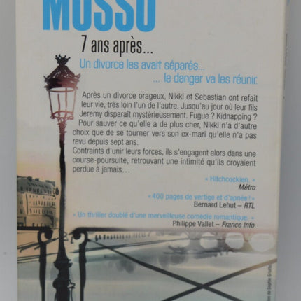7 ans après... – Guillaume Musso roman suspense amour aventure secrets famille thriller romantique - livre
