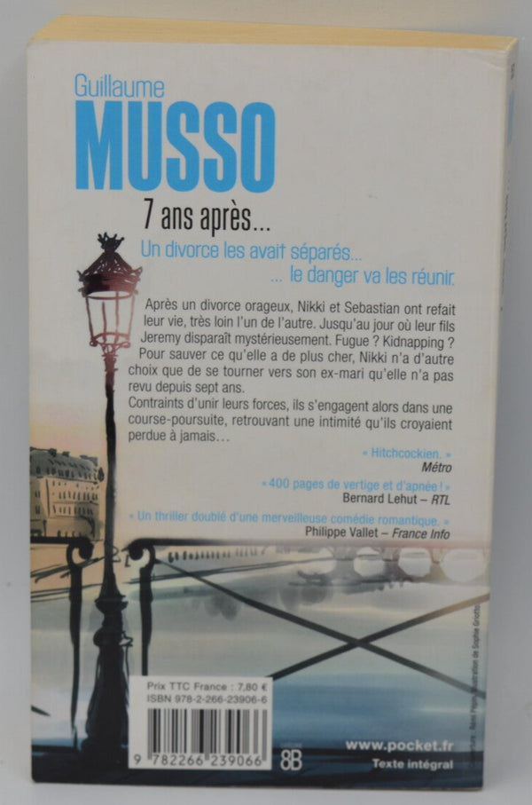 7 Years Later... - Guillaume Musso - 2013 - book