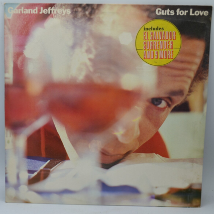 Guts for Love Garland Jeffreys - 33 rpm vinyl record