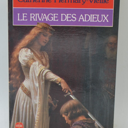 Le rivage des adieux - Catherine Hermary-Vieille - 1992 - livre
