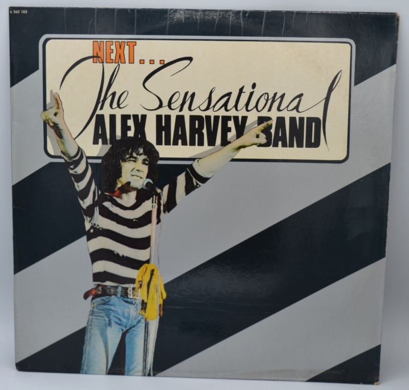 Next The Sensation Alex Harvey Band - 33rpm vinyl record