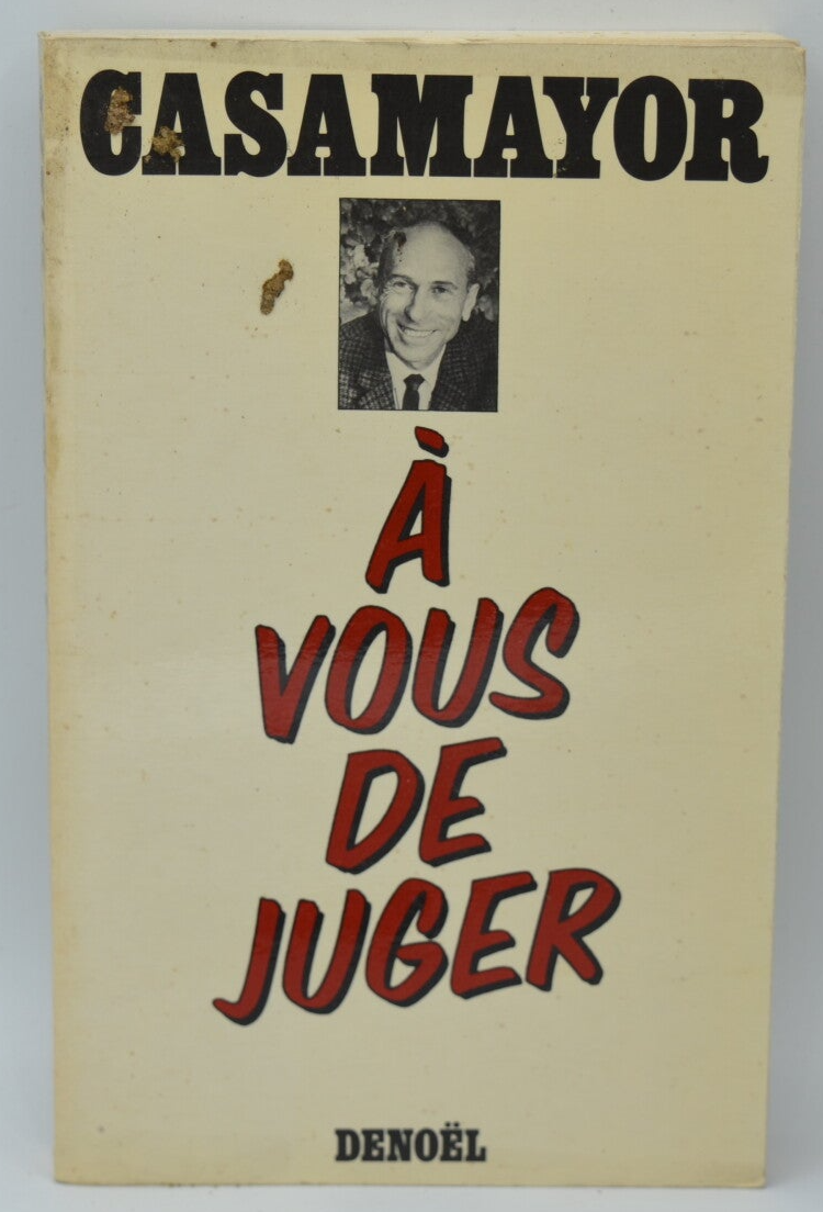 It's up to you to judge - Casamayor - 1981 - book