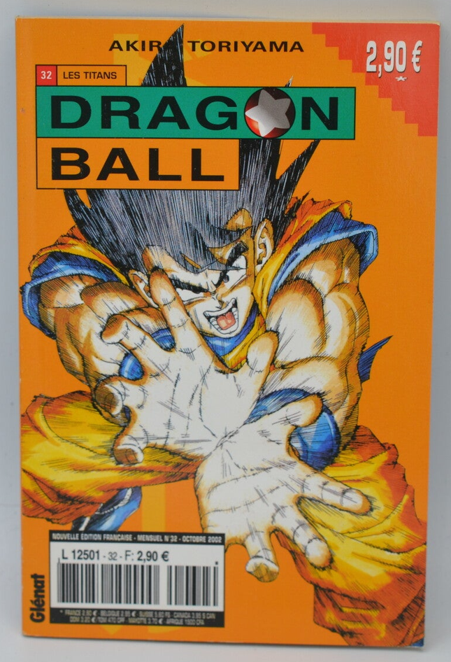 Les titans - tome 32 - Dragon Ball - Akira Toriyama - 2002 - livre Manga