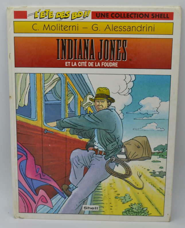 Indiana Jones et la cité de la foudre - G. Alessandrini - livre - BD