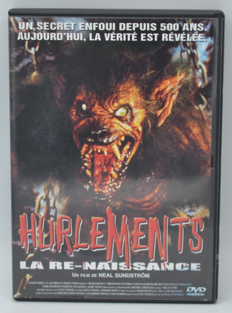Hurlements La Re-Naissance - Philip Davis - DVD horreur
