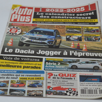 Dacia Jogger stellt den geheimen Kalender des Herstellers auf die Probe - Auto plus - Nr. 1747 - A. 2022 - Testbericht - Auto