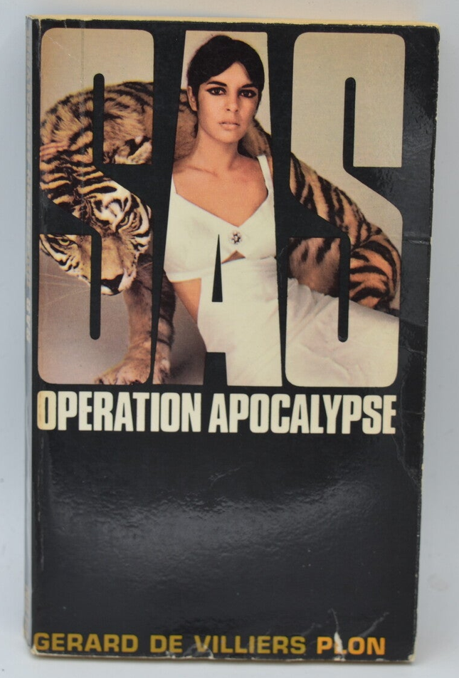 Opération Apocalypse - SAS - 1971 - tome 3 Gérard de Villiers - livre