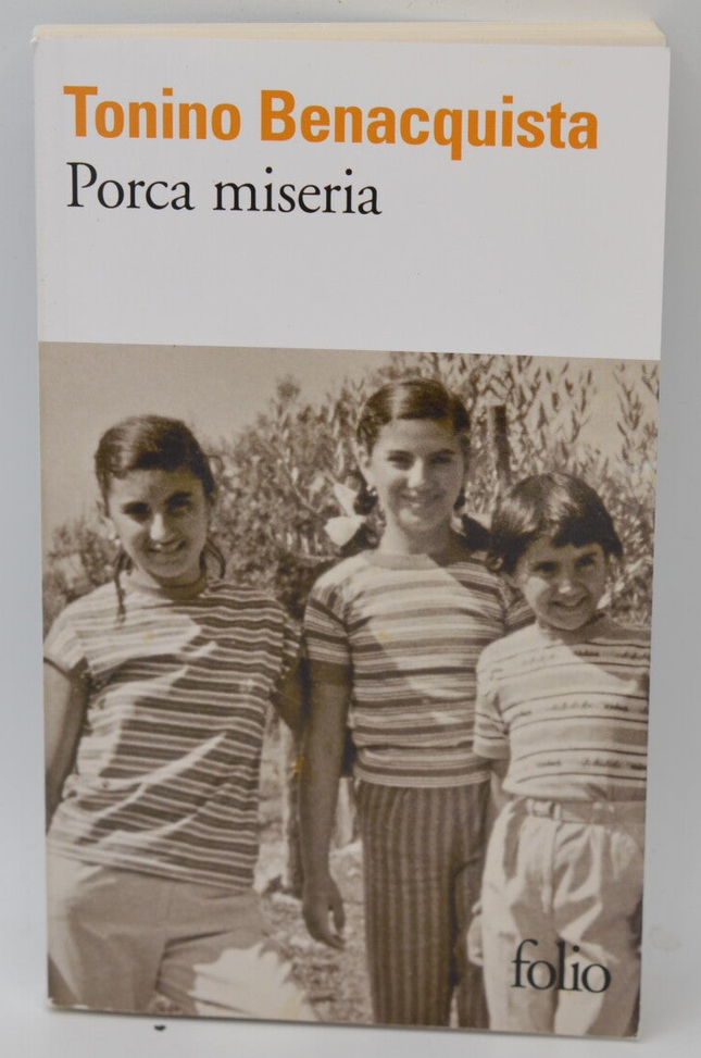 Porca miseria - Tonino Benacquista - 2023- livre