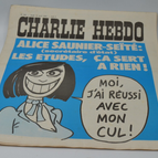 Charlie Hebdo N° 283 - Alice Saunier-Seïte - 15-04-1976 - livre magazine