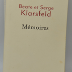 Memoiren - Serge Klarsfeld Beate Klarsfeld - 2015 - Buch