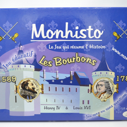 Monhisto the game that sums up the history of the Bourbons - board game